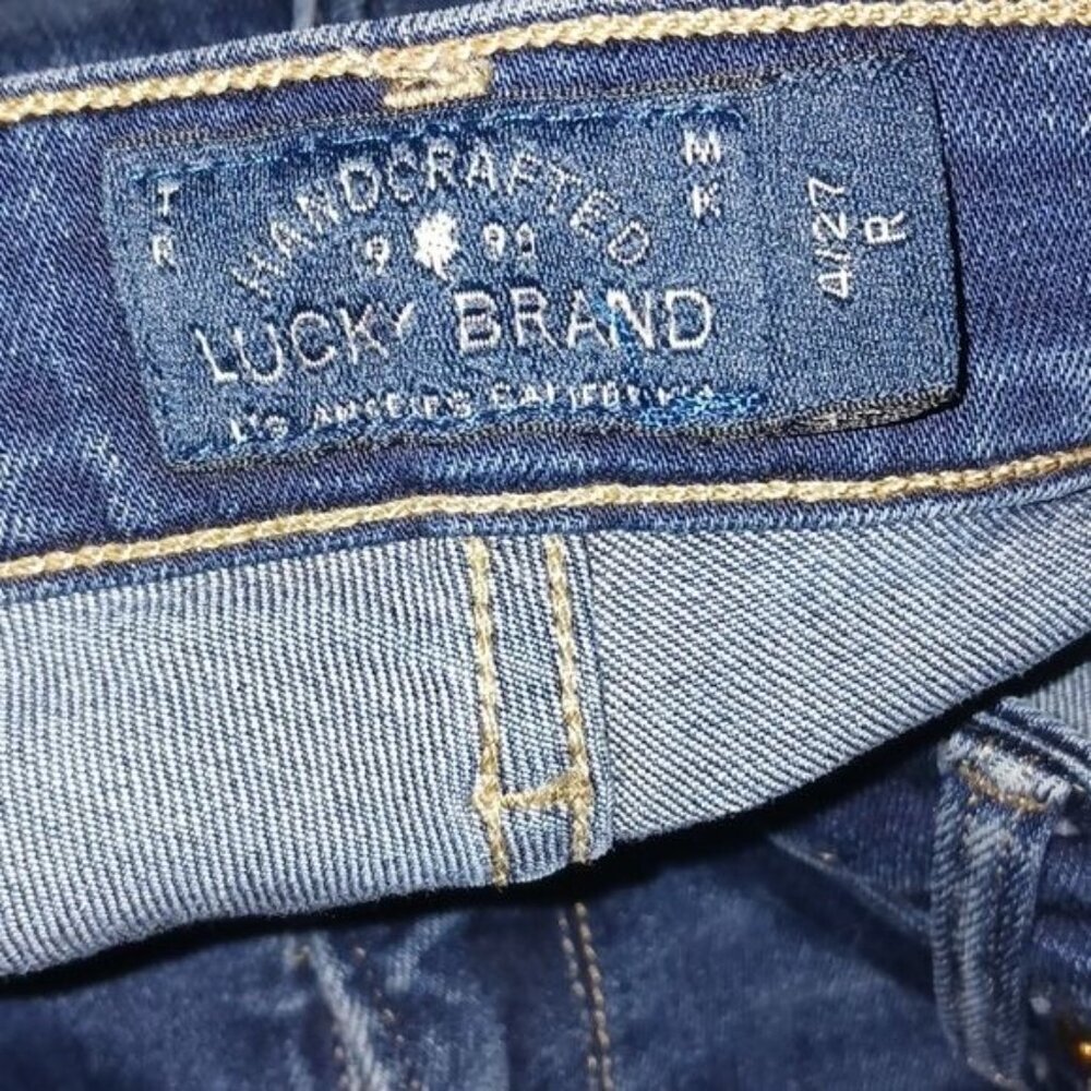 Lucky Brand Womens Jeans Lolita Skinny Medium Wash Stretch Denim Pants Size 4 - Picture 7 of 11